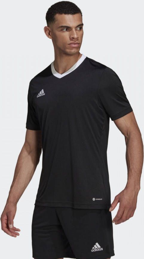 Adidas Performance Senior sport T shirt zwart
