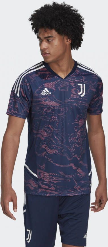 adidas Juventus Trainingsshirt Europees 2022 2023 Donkerblauw