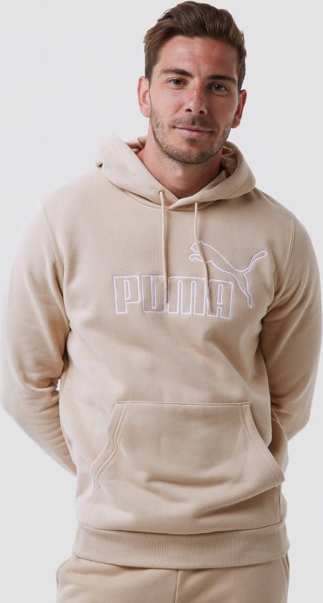 Puma essentials elevated trui bruin heren