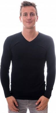 Claesens Men Longsleeve V neck Navy(CL 1024 )