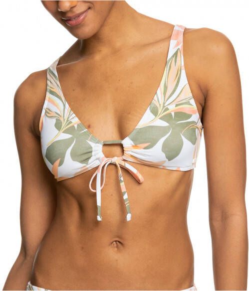 Roxy Women's Printed Beach Classics New Bralette Bikinitop, meerkleurig