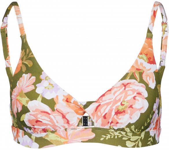 Seafolly Women's Paradise Garden Twist Front Bralette Bikinitop meerkleurig