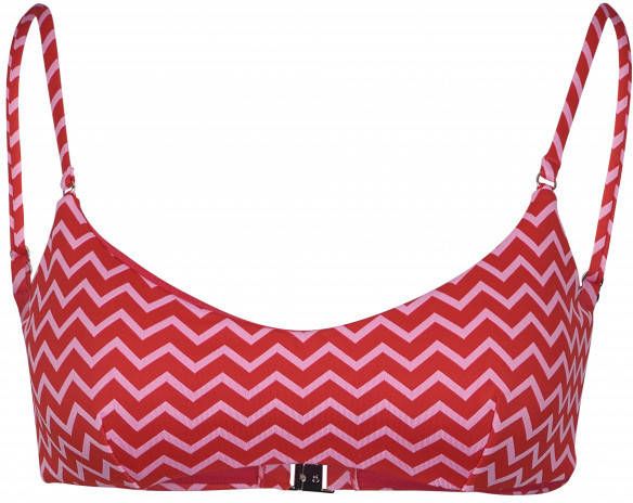 Seafolly Women's Sienna Bralette Bikinitop rood/roze