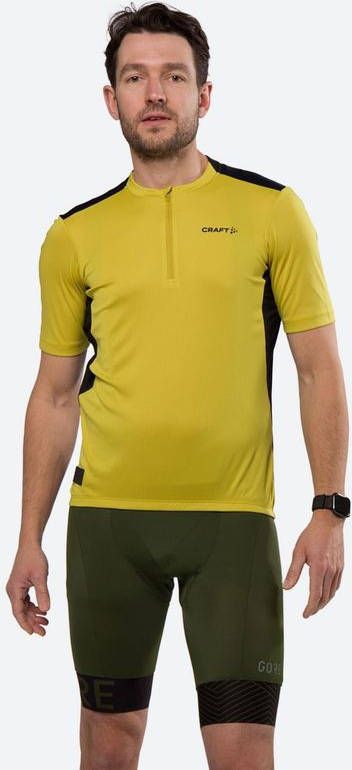 Craft Core Offroad xt ss Jersey shirt Geel
