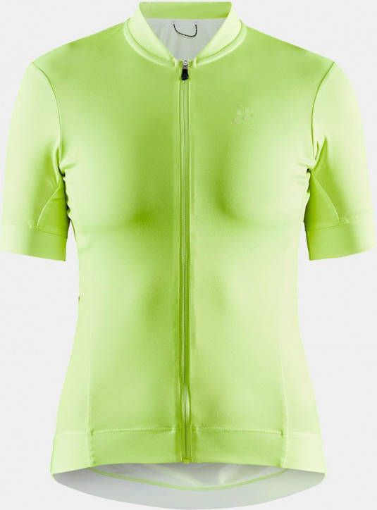 Craft Essence Jersey Fietsshirt Dames Lichtgeel/Zwart