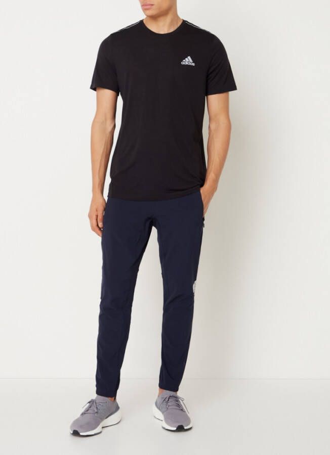 Adidas Trainings T shirt in wolblend met logo