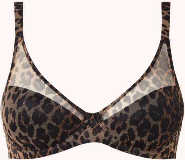 Agent Provocateur Lucky voorgevormde bh met mesh overlay