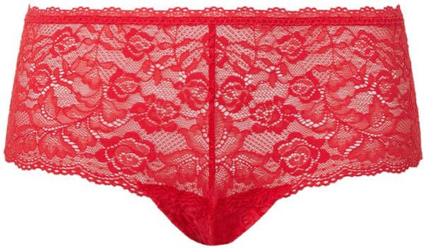 Aubade Brief Rosessence Shorty , Rood, Dames
