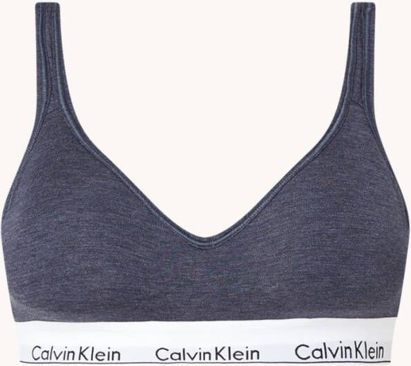 Calvin Klein Modern cotton voorgevormde bralette met push up