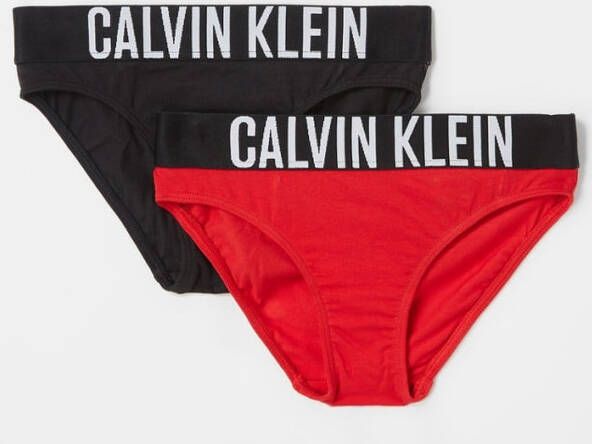 Calvin Klein Slip met logoband in 2 pack