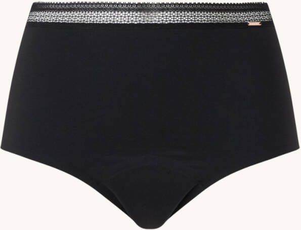 Chantelle High waisted naadloos menstruatie ondergoed met kant