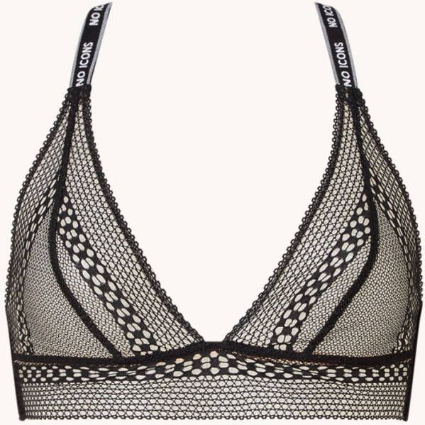 Chantelle X No Icons bralette van mesh met logoband