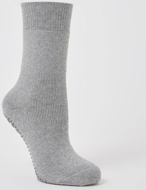 Falke Homepads sokken in wolblend met anti-slip