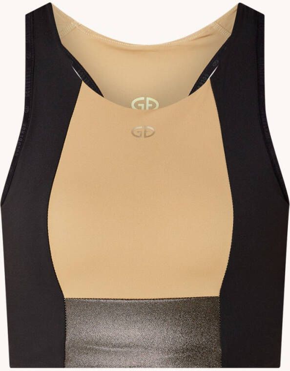 Goldbergh Facade sport bh met medium support en uitneembare vulling