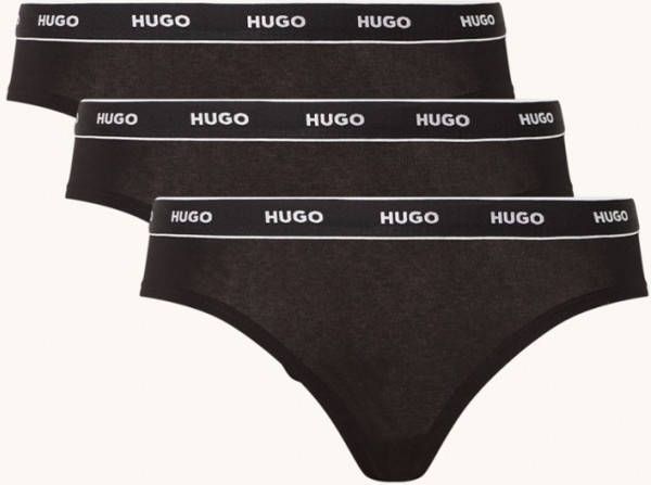 Hugo Boss Slip met logoband in 3 pack