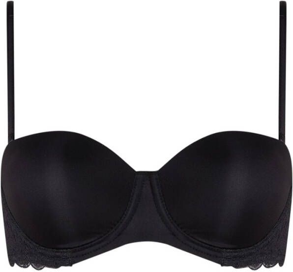 HunkemÃ¶ller voorgevormde strapless beugel bh Angie zwart