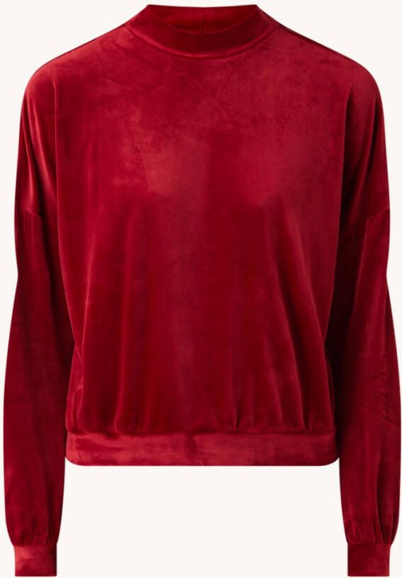 Hunkemö, ller Loungetrui van velours