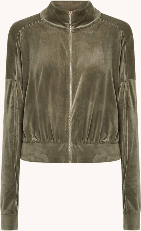 Hunkem&#xF6, ller Loungevest van fluweel