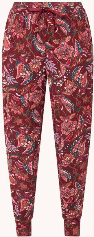 Hunkemö, ller Pyjamabroek met bloemenprint