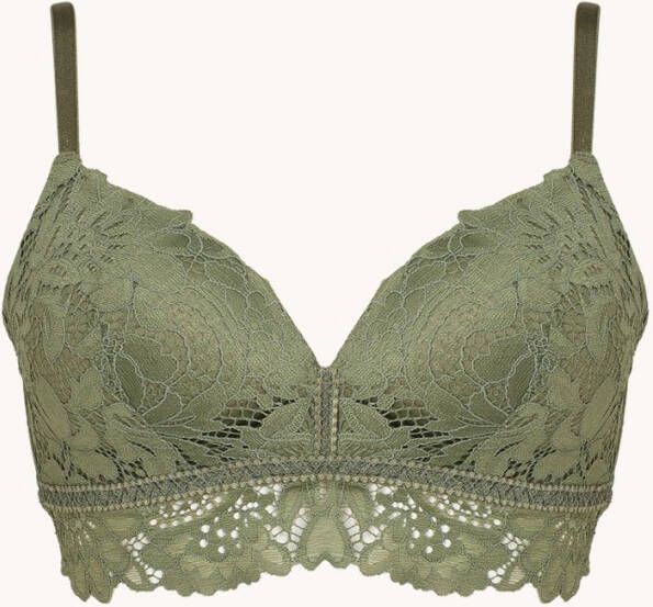 Hunkemöller Shiloh voorgevormde longline bh van kant