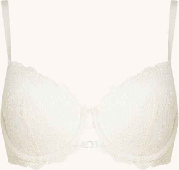 Hunkem&#xF6, ller Wies voorgevormde bh van kant met beugel