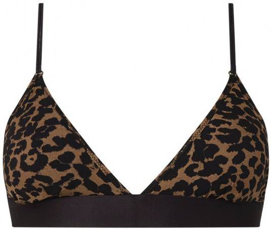 love stories Darling bralette met luipaard print