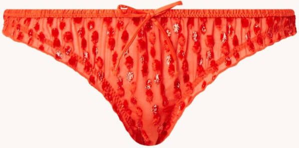 love stories Ivy slip van mesh met structuur