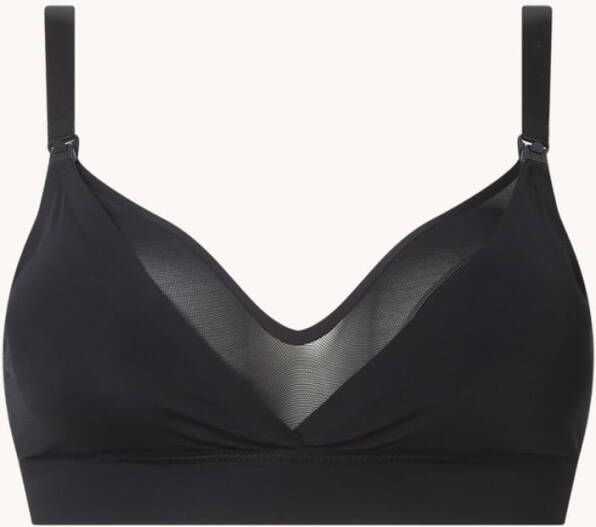 magic bodyfashion Mama Sheer voedings bralette met uitneembare vulling
