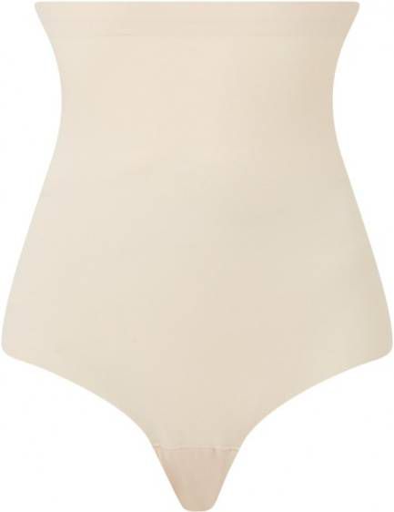 MAGIC Bodyfashion naadloze high waist corrigerende slip Sexi Hi lichtbeige