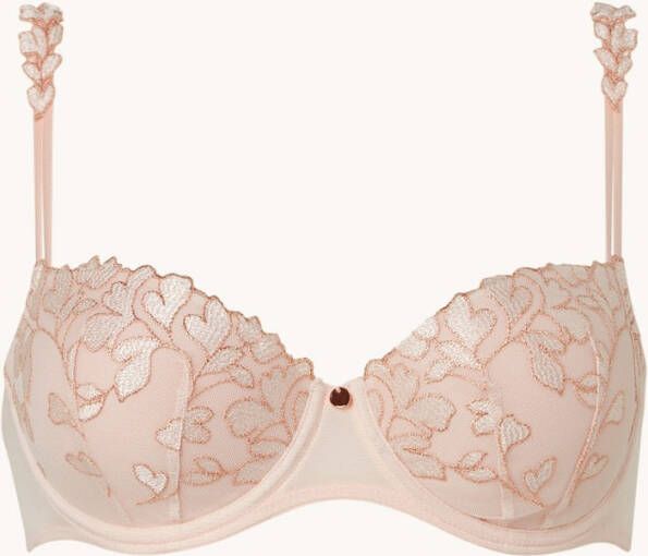 MARIE JO Leda voorgevormde balconette bh met boduring en lurex