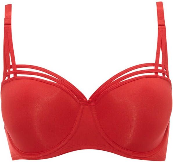 Marlies Dekkers Dame De Paris Balconette Bh | Wired Padded Red 70e