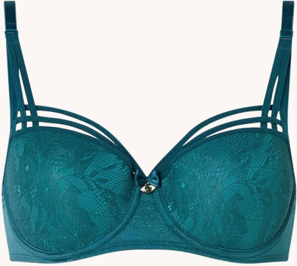 Marlies Dekkers dame de paris balconette bh | wired padded lagoon blue