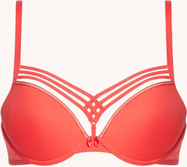 Marlies Dekkers dame de paris push up bh | wired padded pomegranate and gold