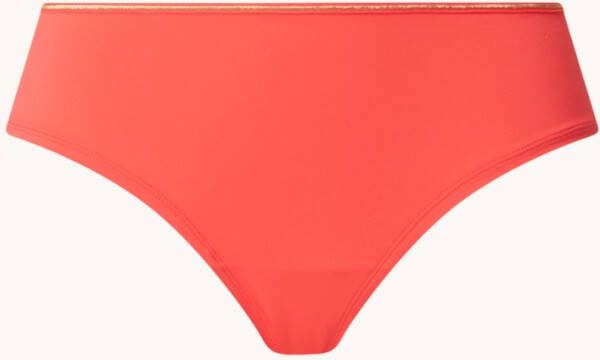 Marlies Dekkers dame de paris 8 cm brazilian slip | pomegranate and gold