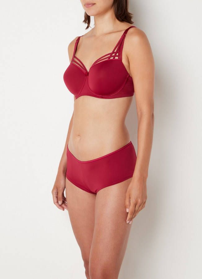 Marlies Dekkers dame de paris balconette bh | wired padded bordeaux and fuchsia