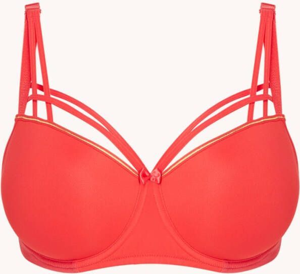 Marlies Dekkers dame de paris balconette bh | wired padded pomegranate and gold