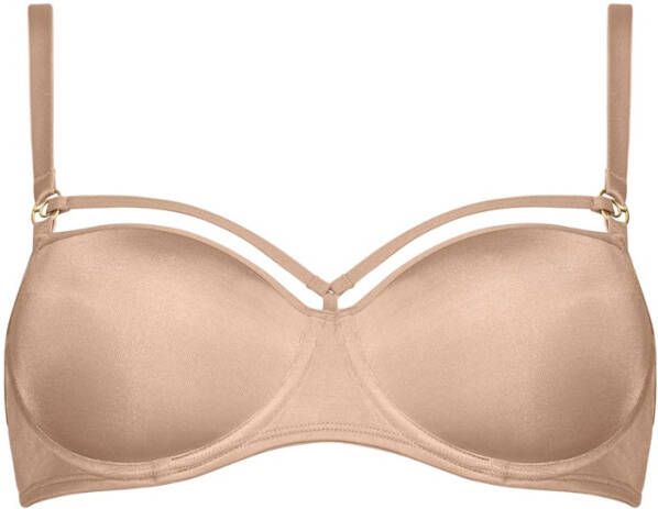 Marlies Dekkers Space Odyssey Balconette Bh | Wired Padded Glossy Camel 75b