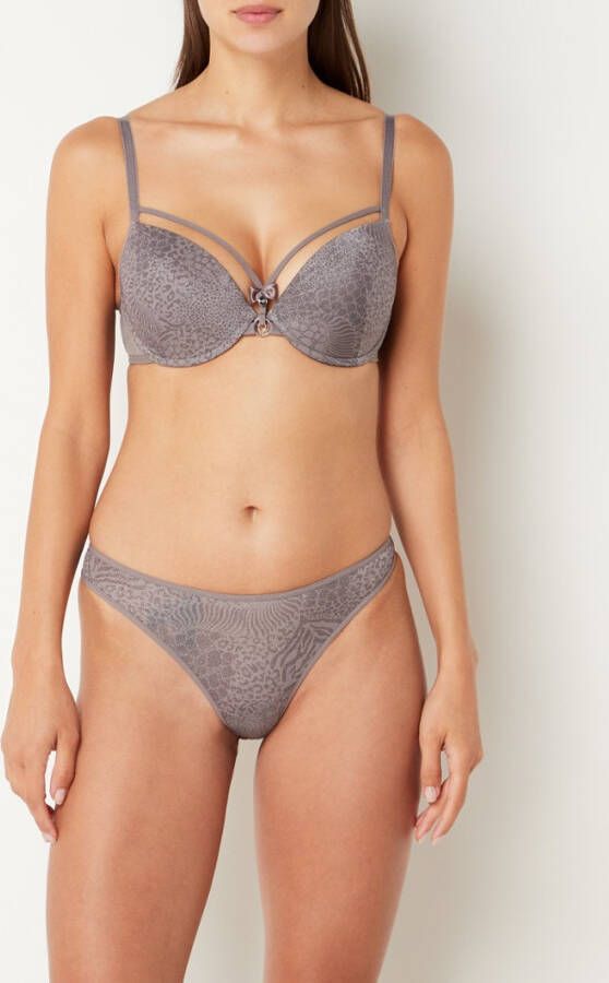 Marlies Dekkers space odyssey push up bh | wired padded sparkly grey