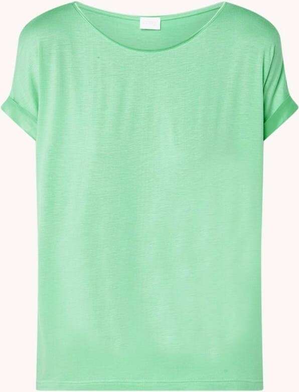 Mey Shirt ronde hals en korte mouwen groen