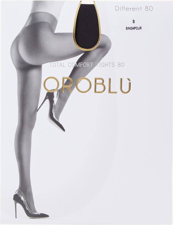 Oroblu Pantys Different Panty Lycra Opaque 80 Denier Grijs