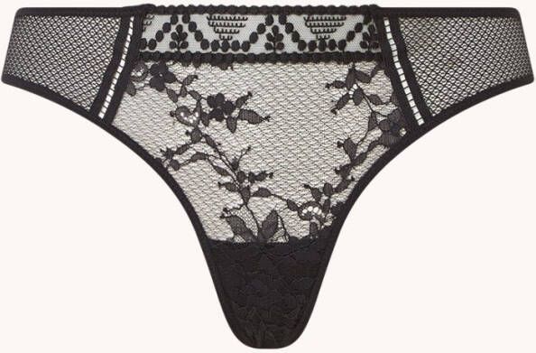 Passionata Olivia tanga met kant en borduring