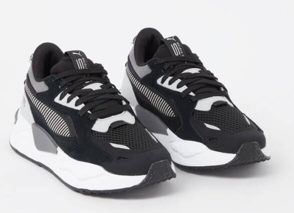 Puma RS Z Reinvention Jr sneaker met mesh en suè, de details