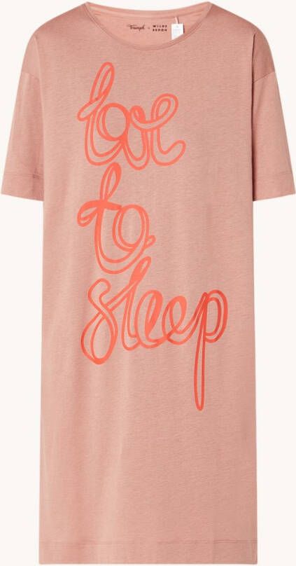 Triumph Nachthemd met tekstprint