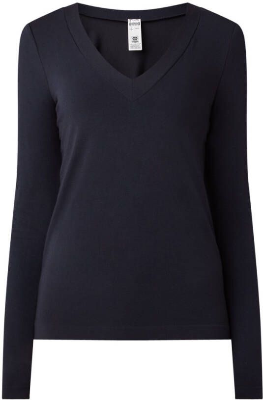 Wolford Aurora longsleeve met V hals