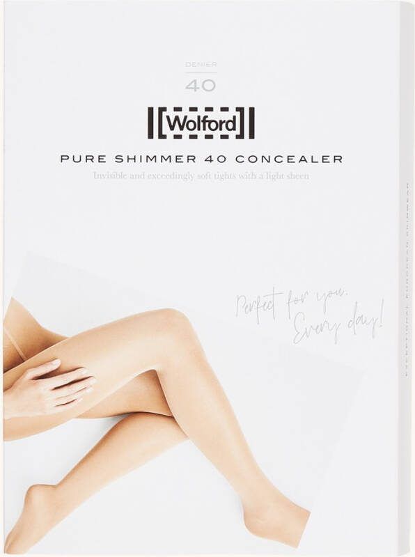 Wolford Pure Shimmer Concealer panty in 40 denier