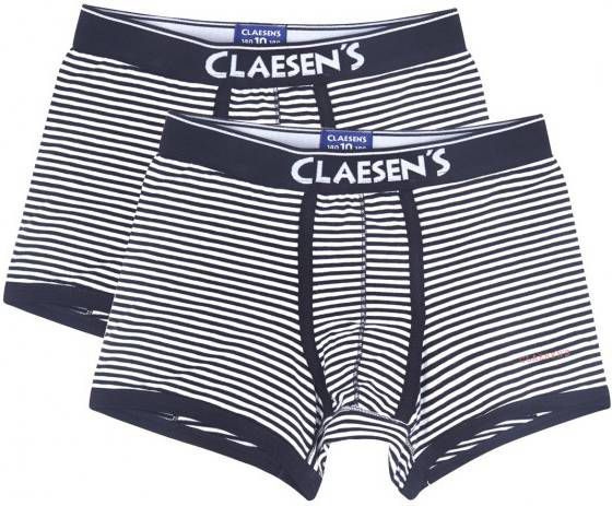 Claesens ! Jongens 2-pack Boxers Maat 140 Diverse Kleuren Katoen/lycra