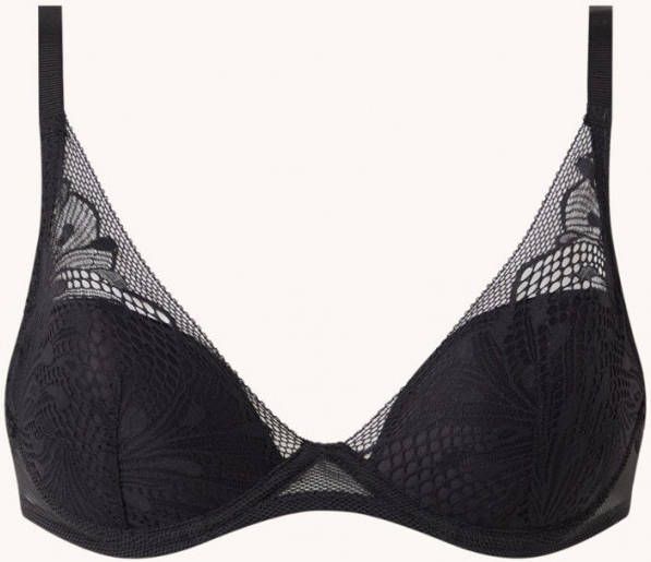 Passionata Thelma voorgevormde plunge bh met overlay van kant