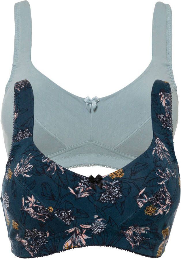 bonprix Bh zonder beugels met biologisch katoen(set van 2 )