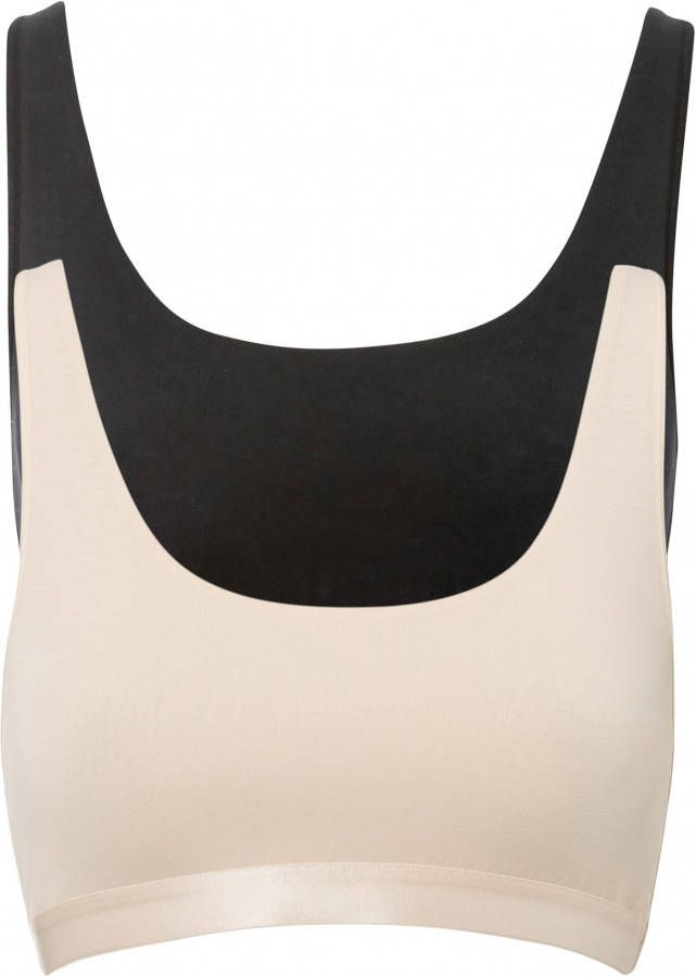 bonprix Bralette met biologisch katoen(set van 2 )