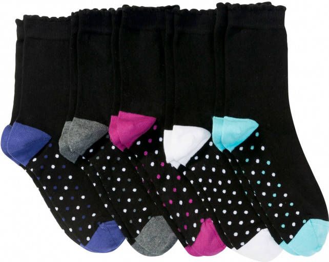 bonprix Dames sokken(5 paar )